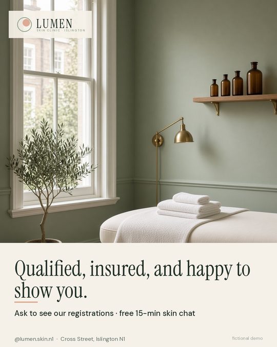 Demo post: qualified practitioners