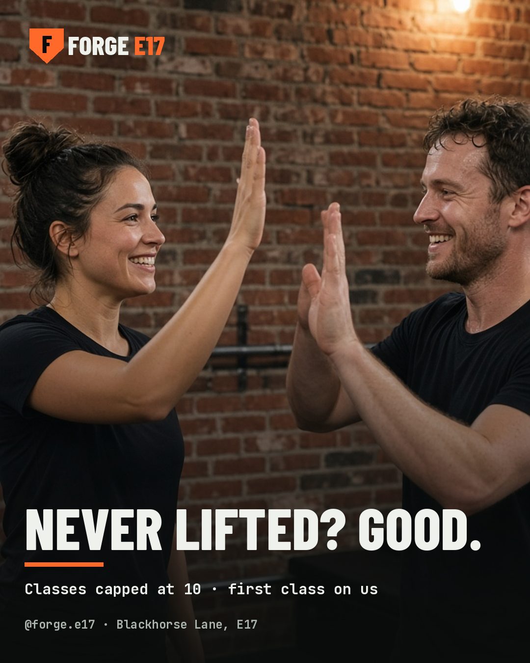 Demo post: Never lifted? Good.