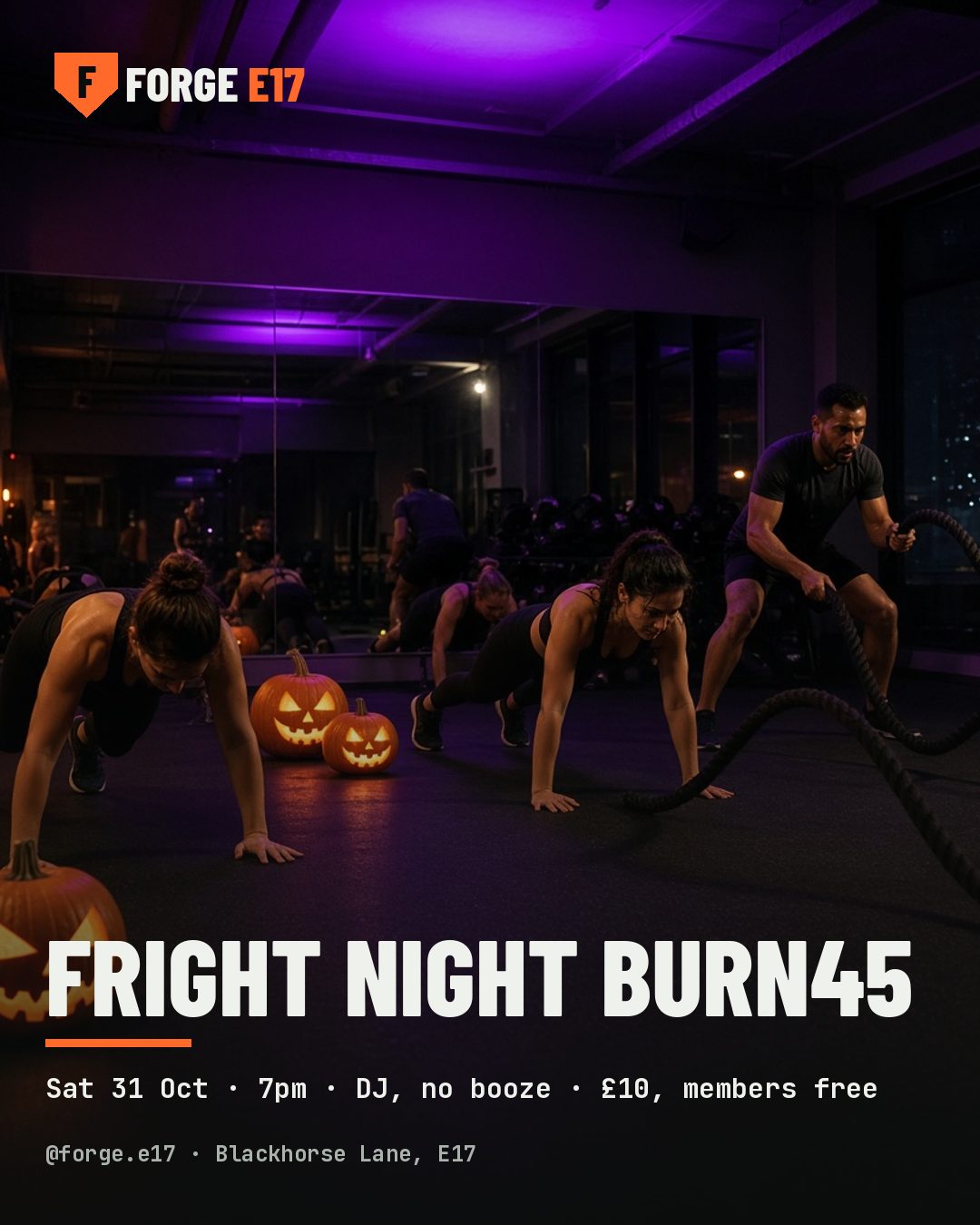 Demo post: Fright Night Burn45